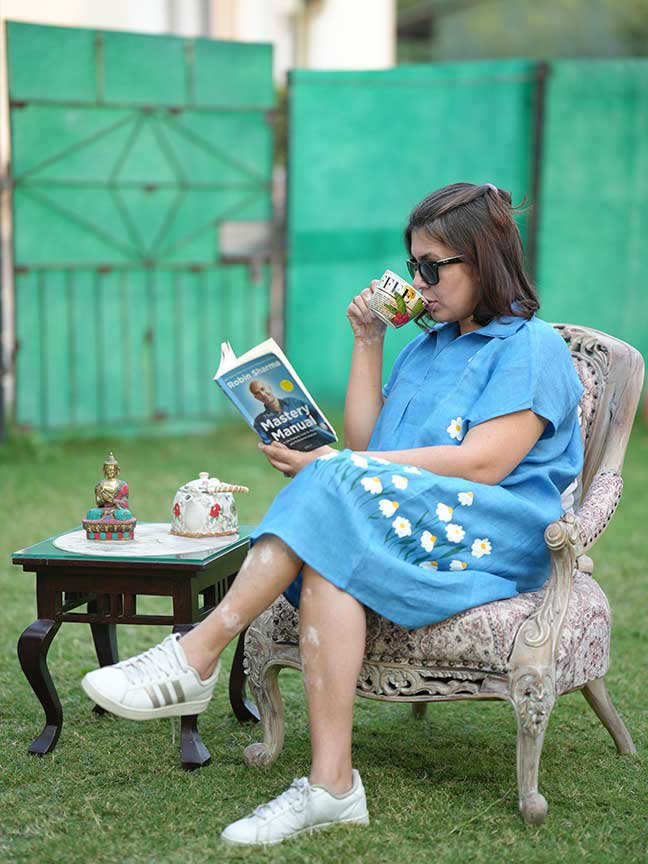 Blue Bloom Dress